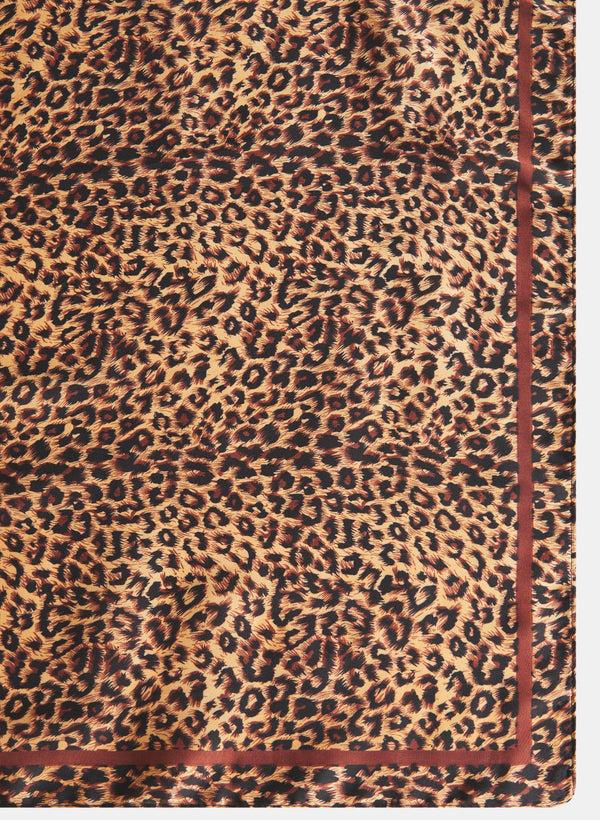 Laura Leopard Print Scarf