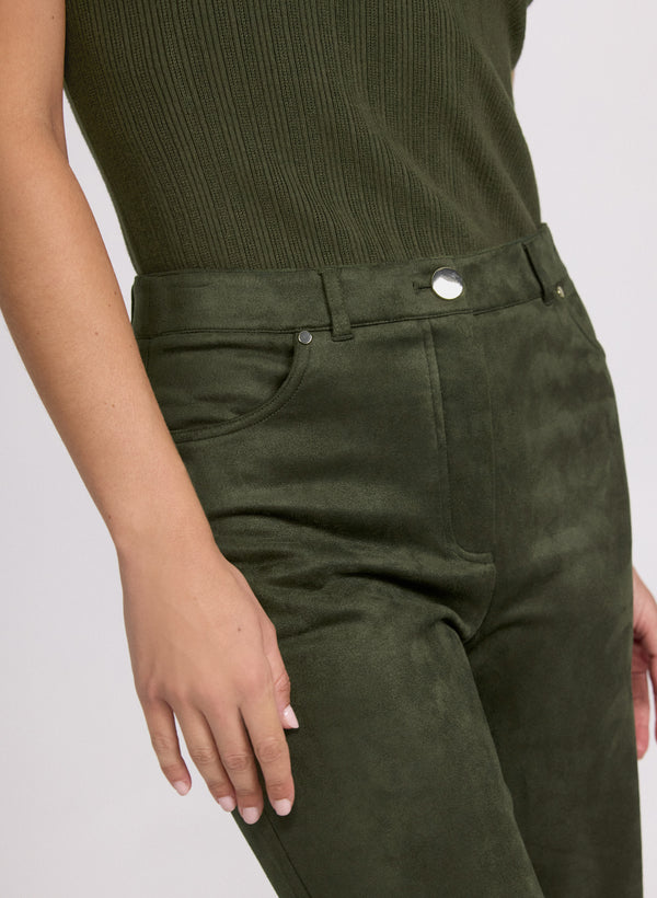 Laura Lily Faux-Suede Pants