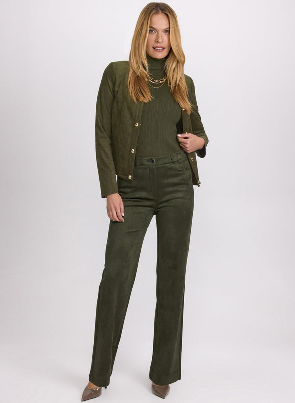 Laura Lily Faux-Suede Pants