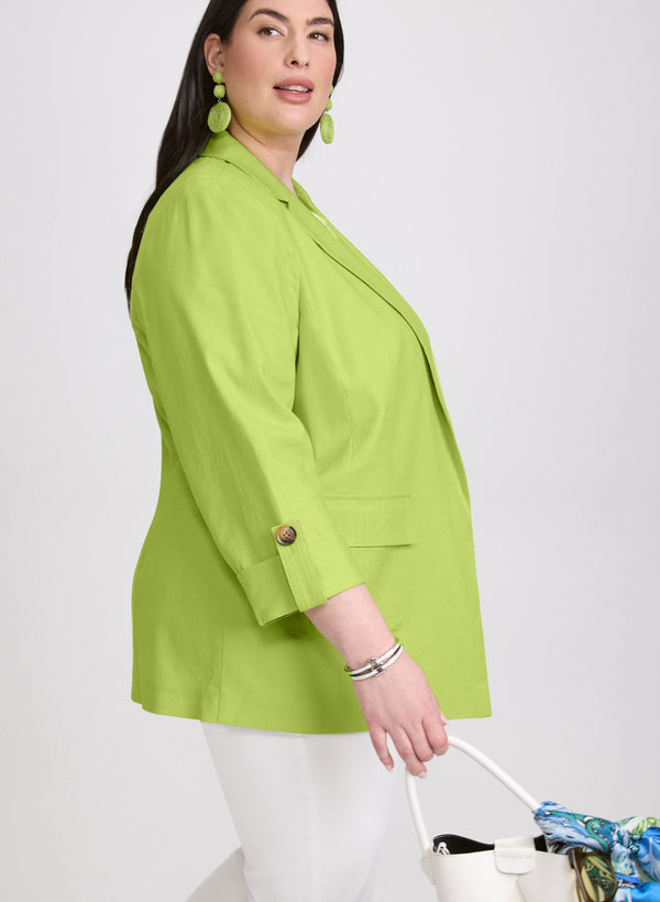 Laura Linen-Blend Blazer