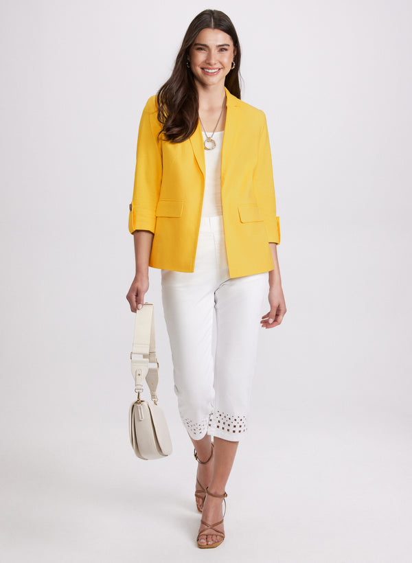 Laura Linen-Blend Blazer