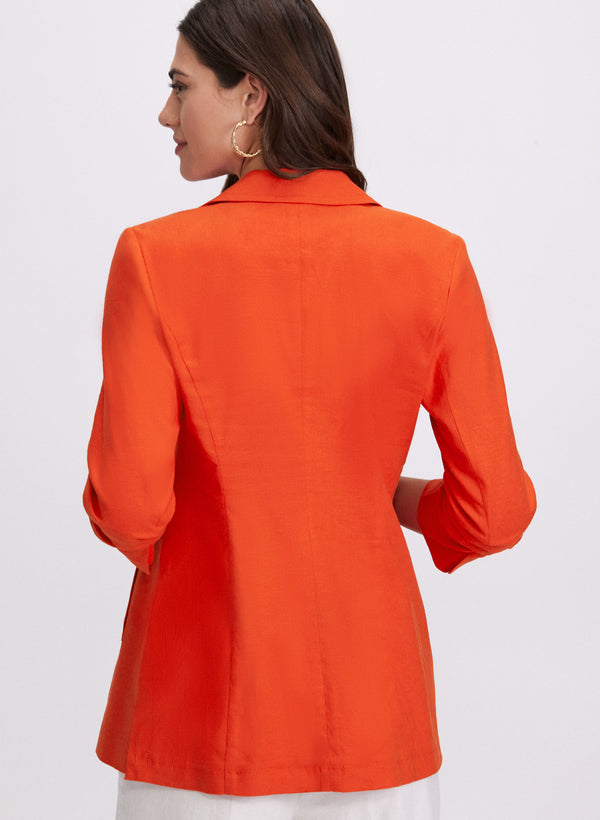 Laura Linen-Blend Blazer