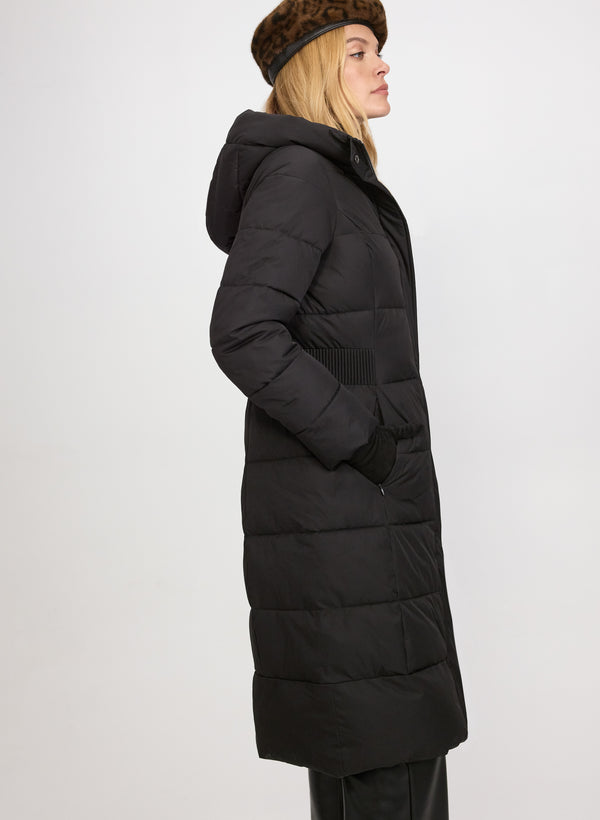 Laura Long Quilted Coat