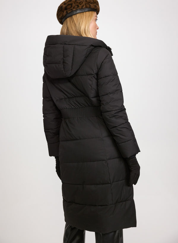 Laura Long Quilted Coat