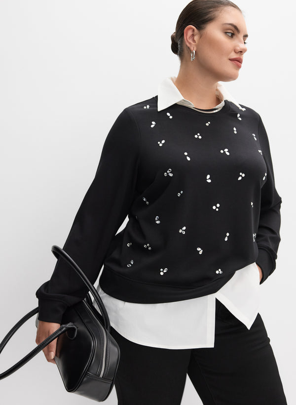 laura Melanie Lyne - Layered Knit Top