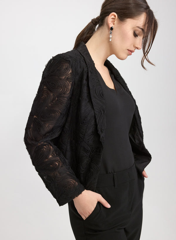 Laura Mesh Applique Jacket