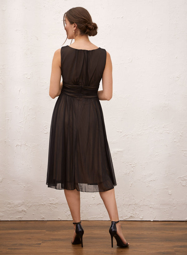 Laura Mesh Midi Dress