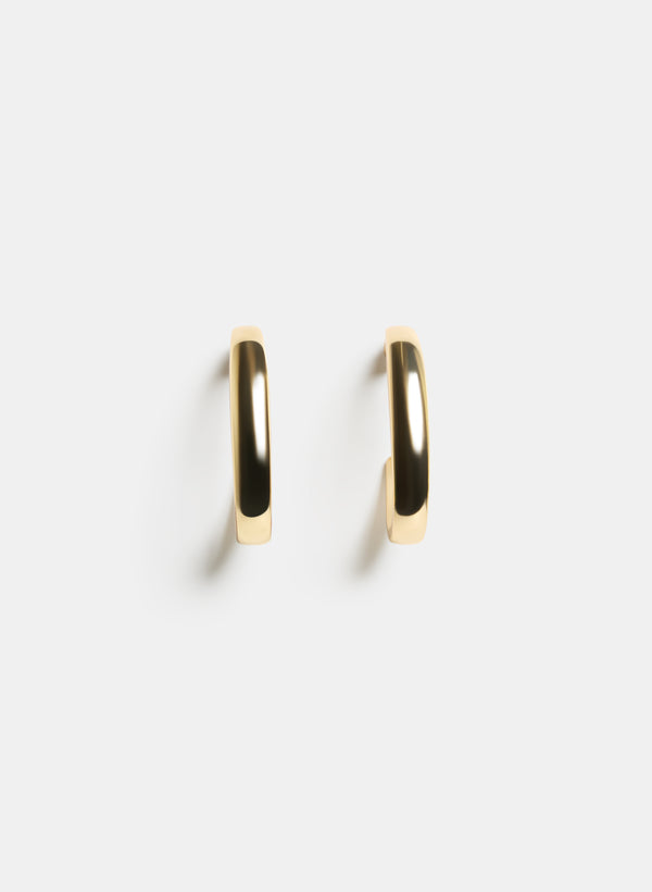 laura Metal Hoop Earrings