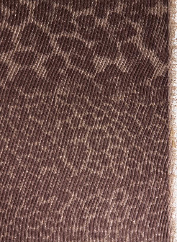 Laura Metallic Animal Print Scarf