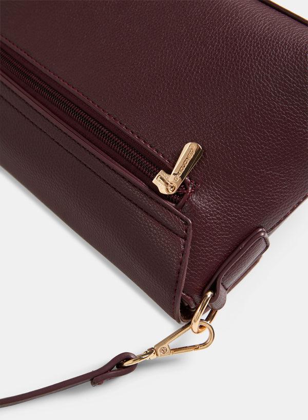 Laura Metallic Detail Cross-Body Bag