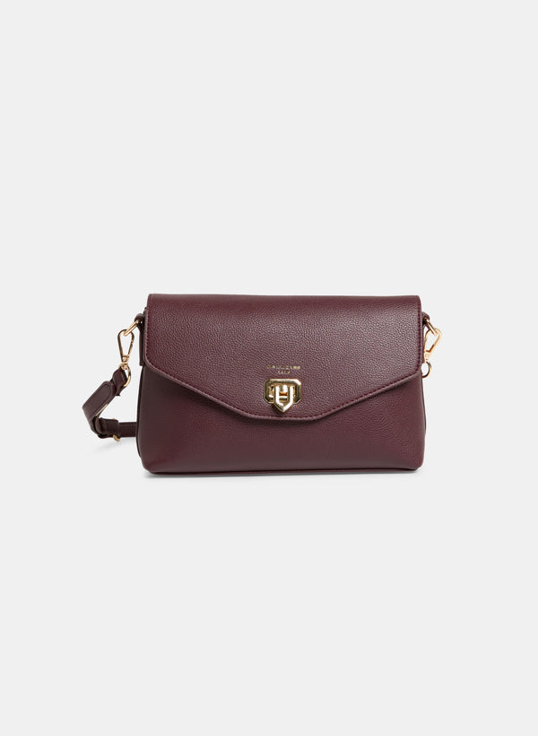 laura Metallic Detail Cross-Body Bag
