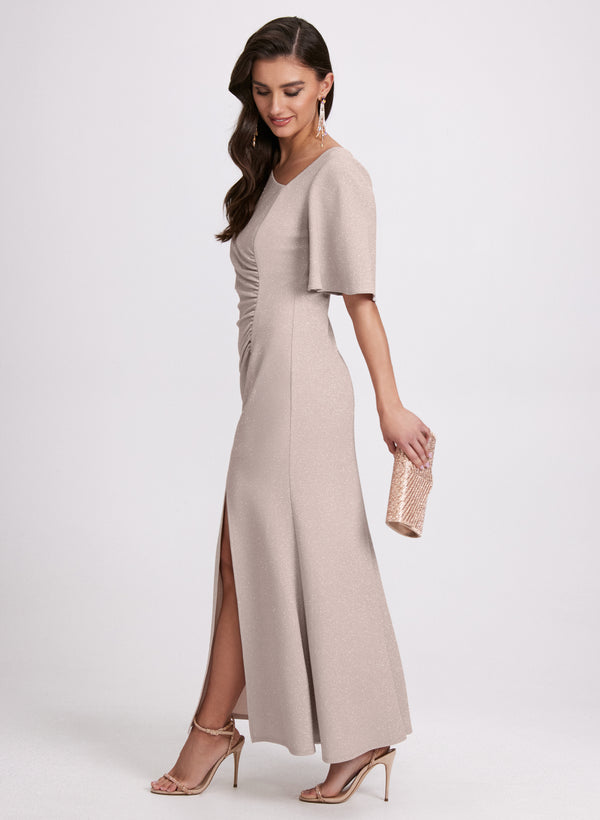 Laura Metallic Glitter Dress