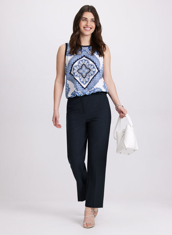 Laura Mia Straight-Leg Pants - Regular