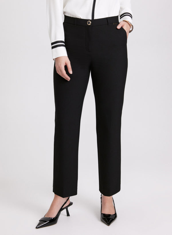 laura Mia Straight-Leg Pants - Regular
