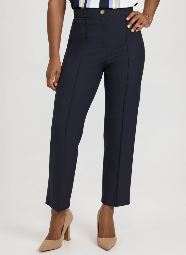 laura Mia Straight-Leg Pants