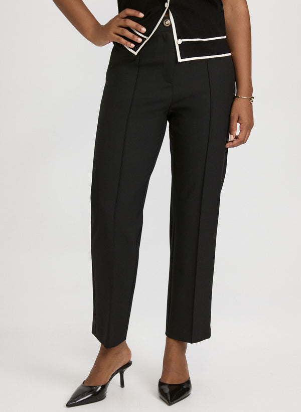 laura Mia Straight-Leg Pants