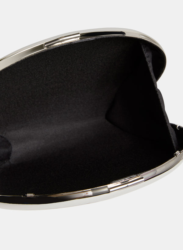 Laura Misshape Oval Clutch