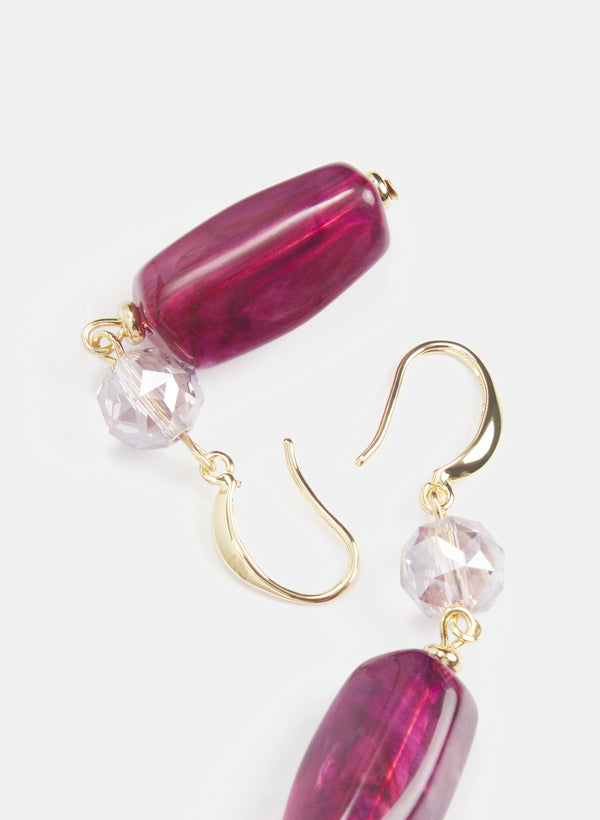 Laura Mixed Bead Earrings