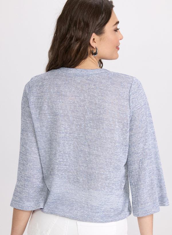 Laura Mixed Knit Top