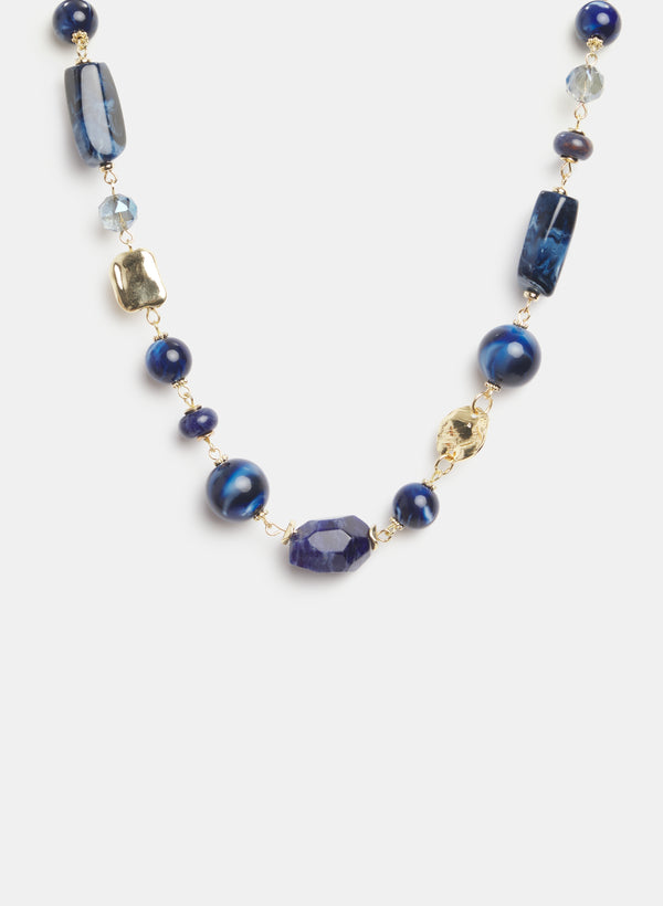 laura Mixed Marble Necklace