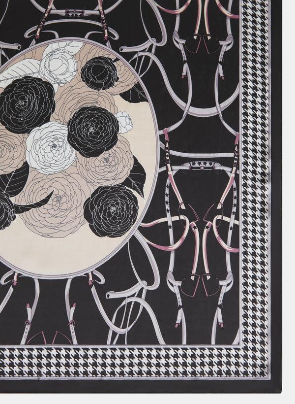 Laura Mixed Print Scarf