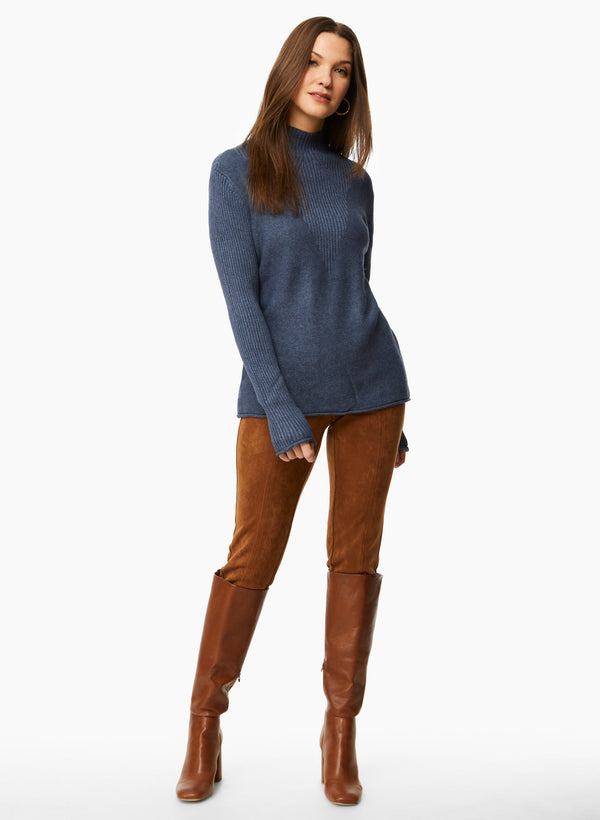 Laura Mock Neck Sweater