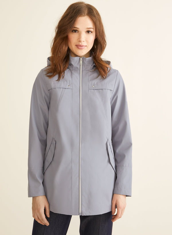 laura Novelti - Hooded A-Line Coat