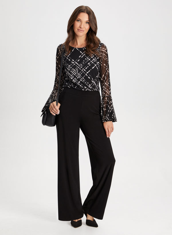 Laura Olivia Wide-Leg Pants