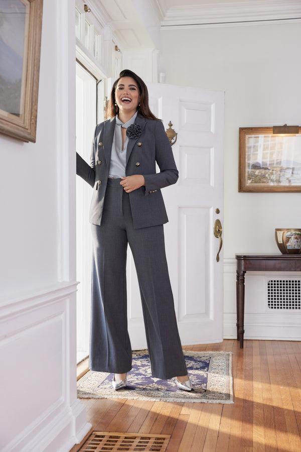 Laura Olivia Wide-Leg Pants - Regular