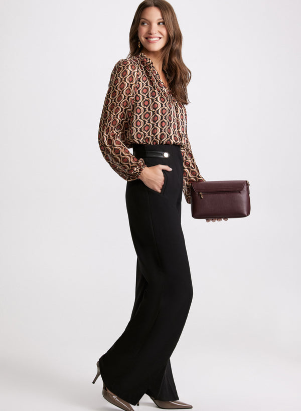 Laura Olivia Wide-Leg Pants - Regular