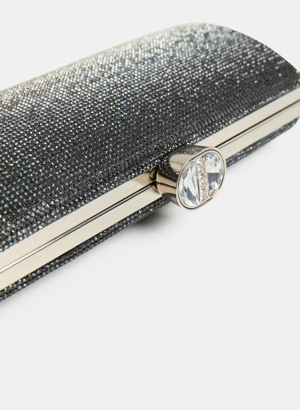 Laura Ombre Crystal Clutch