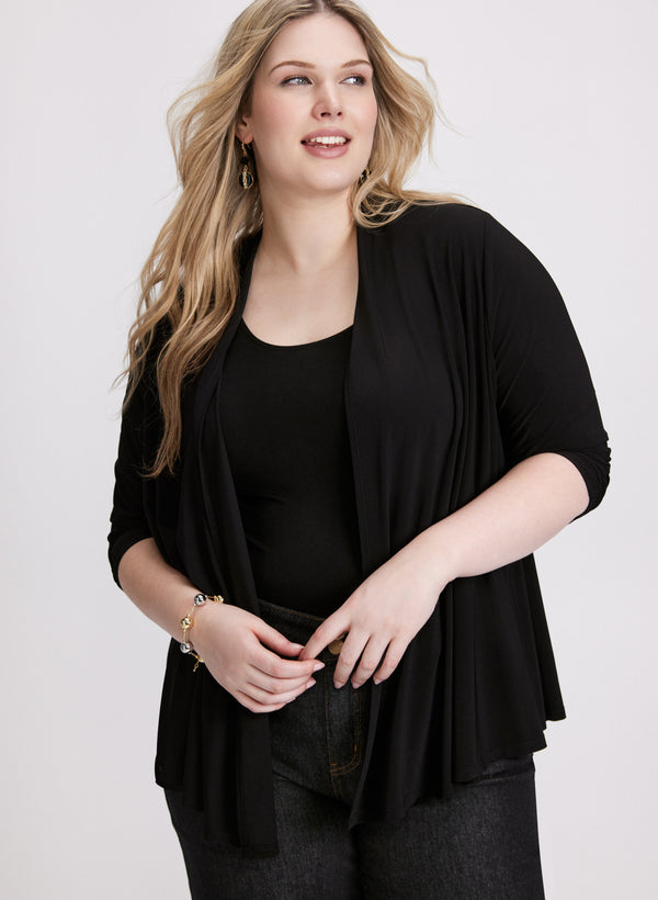 laura Open Front Cardigan