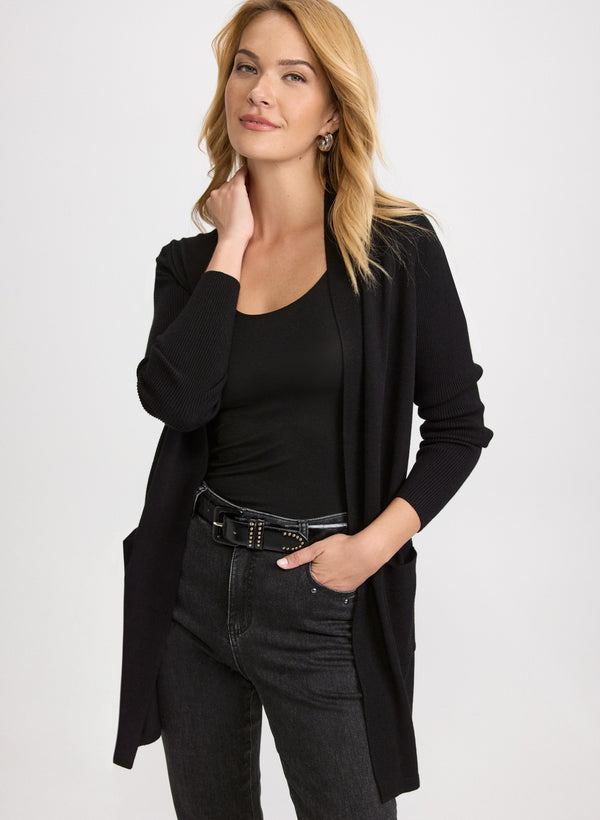 laura Open Knit Cardigan