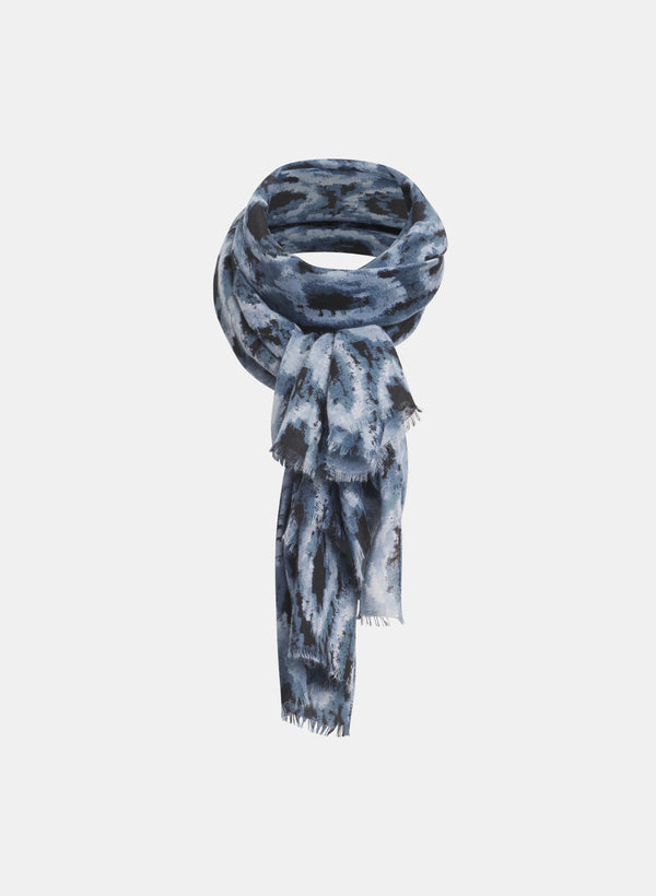 laura Oval Print Scarf