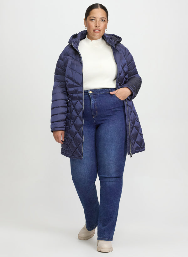 Laura Packable Quilted Coat