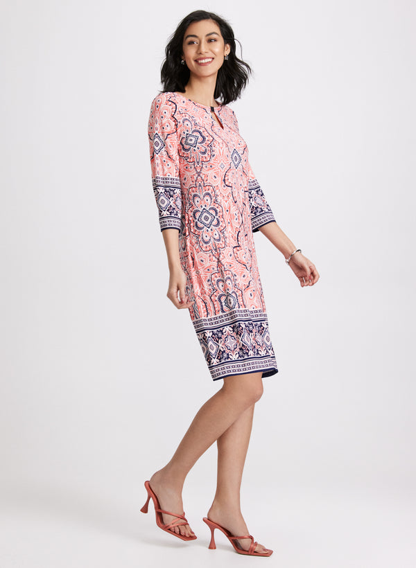 Laura Paisley Midi Dress