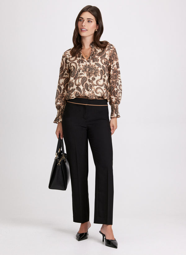 Laura Paisley Print Blouse