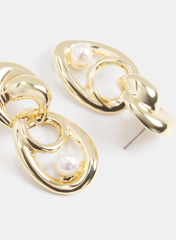 Laura Pearl Drop Earrings