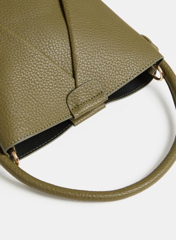 Laura Pebbled Bucket Bag