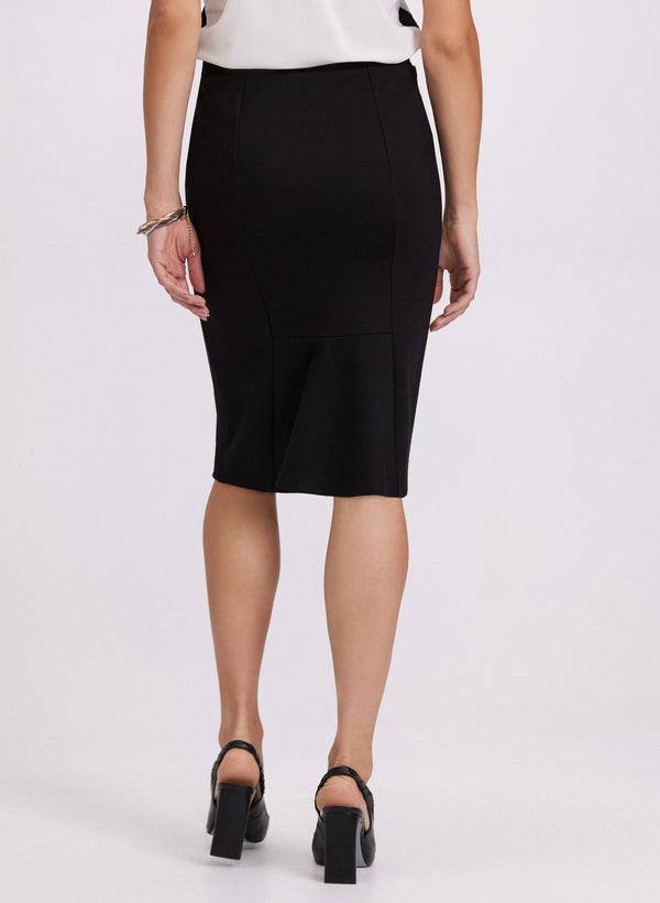 Laura Peplum Panel Pencil Skirt