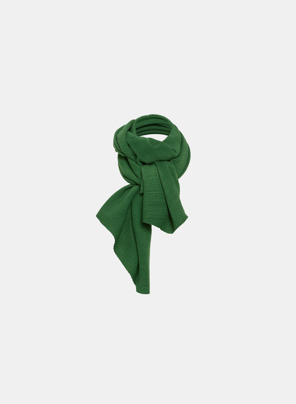 laura Pleated Knit Scarf