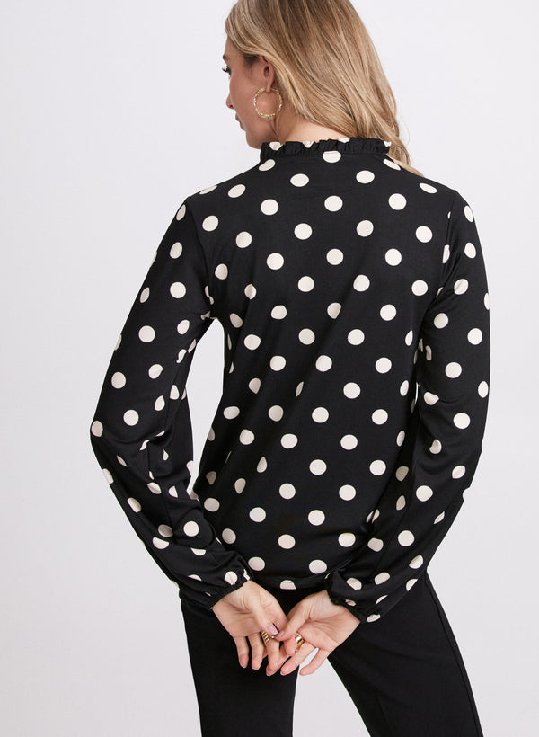 Laura Polka Dot Blouse