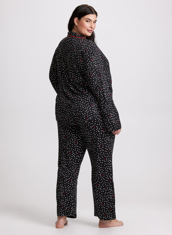 Laura Polka Dot Pyjama Set
