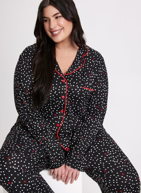 Laura Polka Dot Pyjama Set