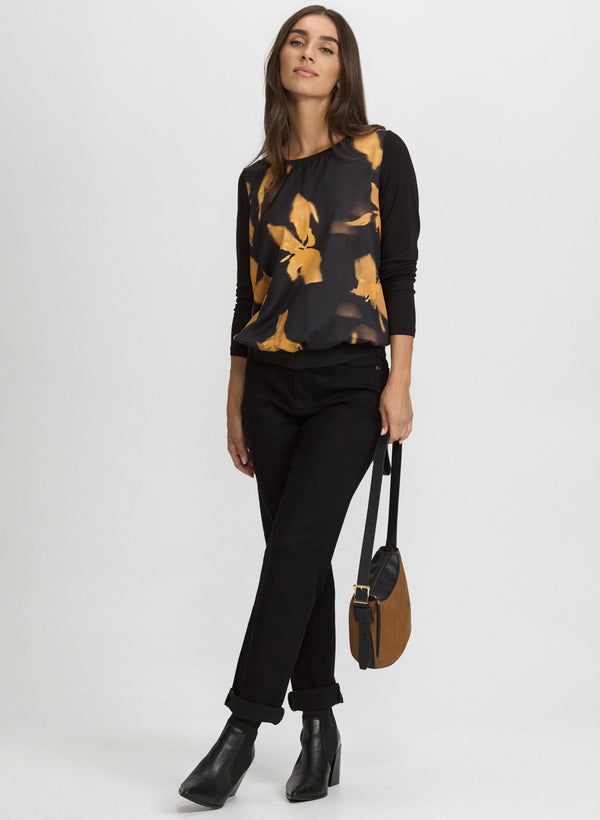 Laura Printed Front Top