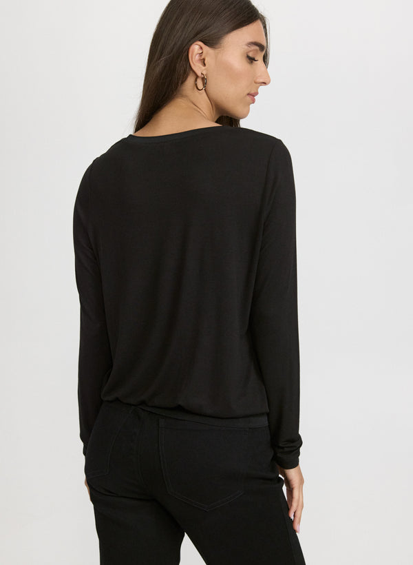 Laura Printed Front Top