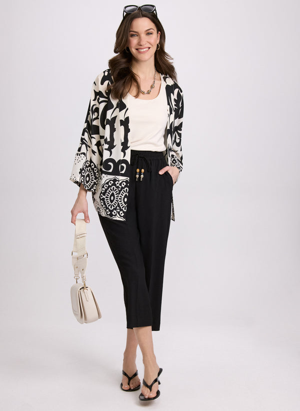 Laura Printed Open Tunic