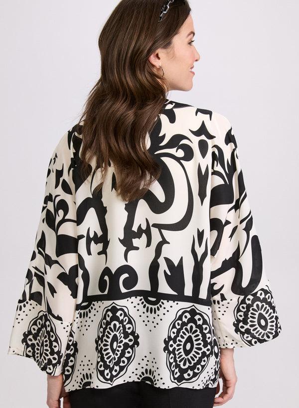 Laura Printed Open Tunic