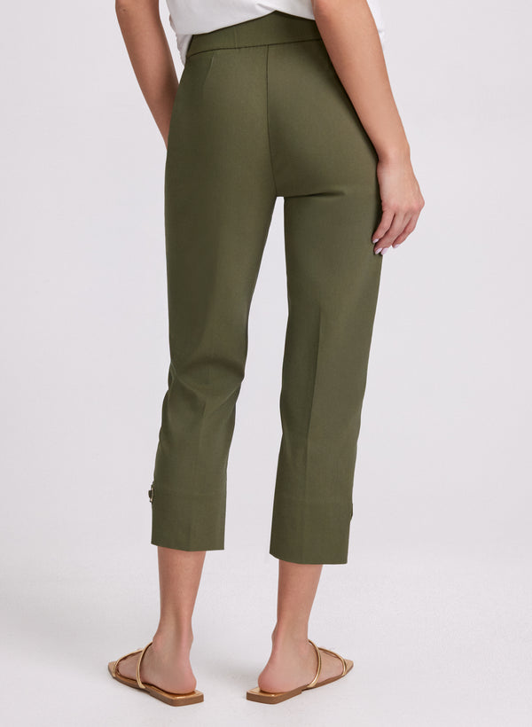 Laura Pull-On Bengaline Capris
