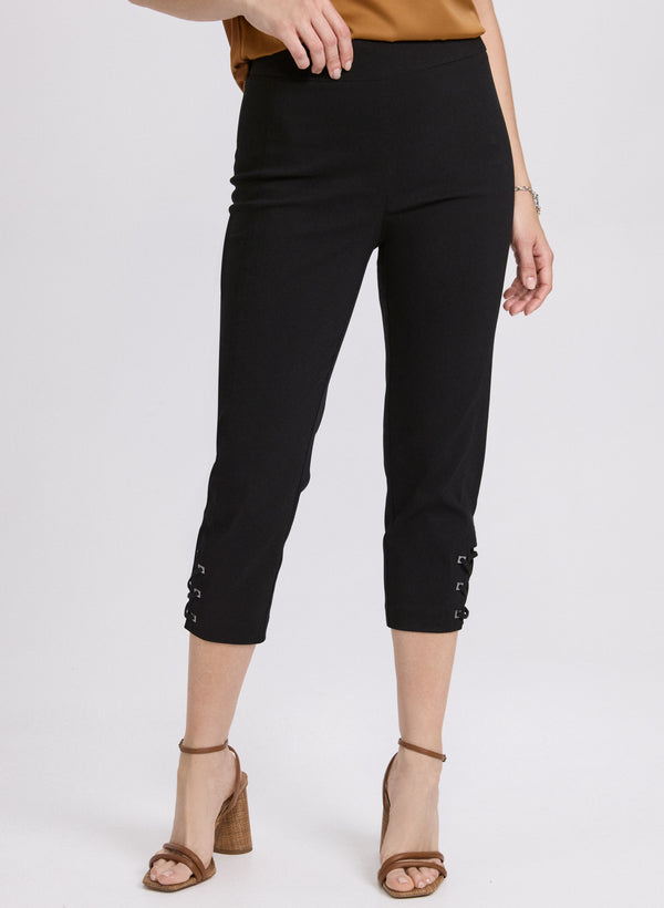 laura Pull-On Bengaline Capris